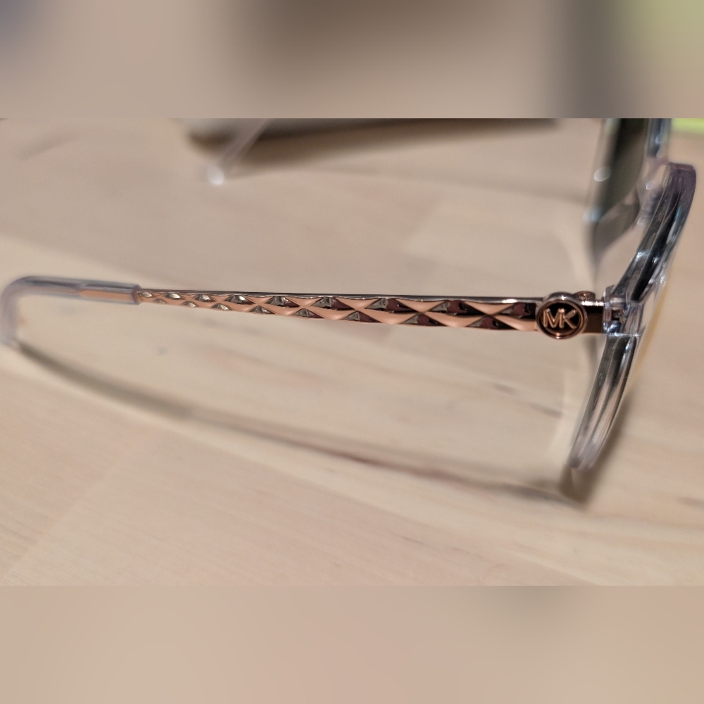 Michael Kors Rose Gold Women's Sunglasses - Picture 2 of 3
